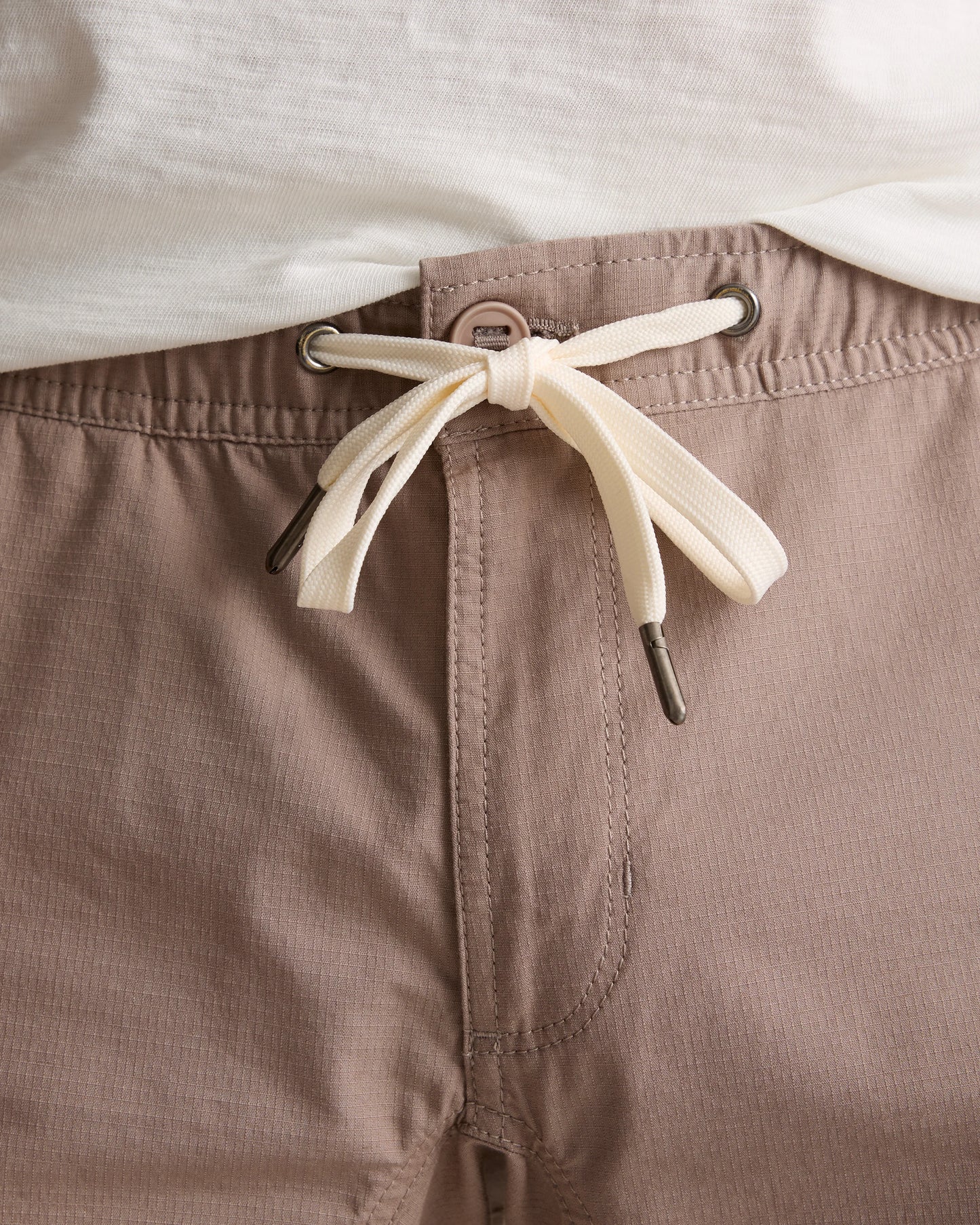 Organic Stretch Ripstop Straight Pants - S / Steel