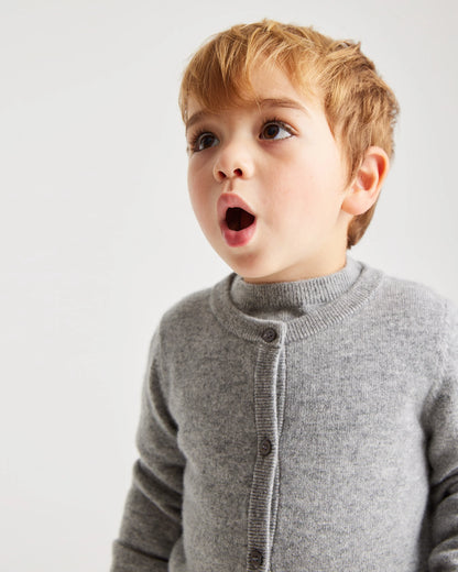 Washable Cashmere Cardigan - 2T / True Navy