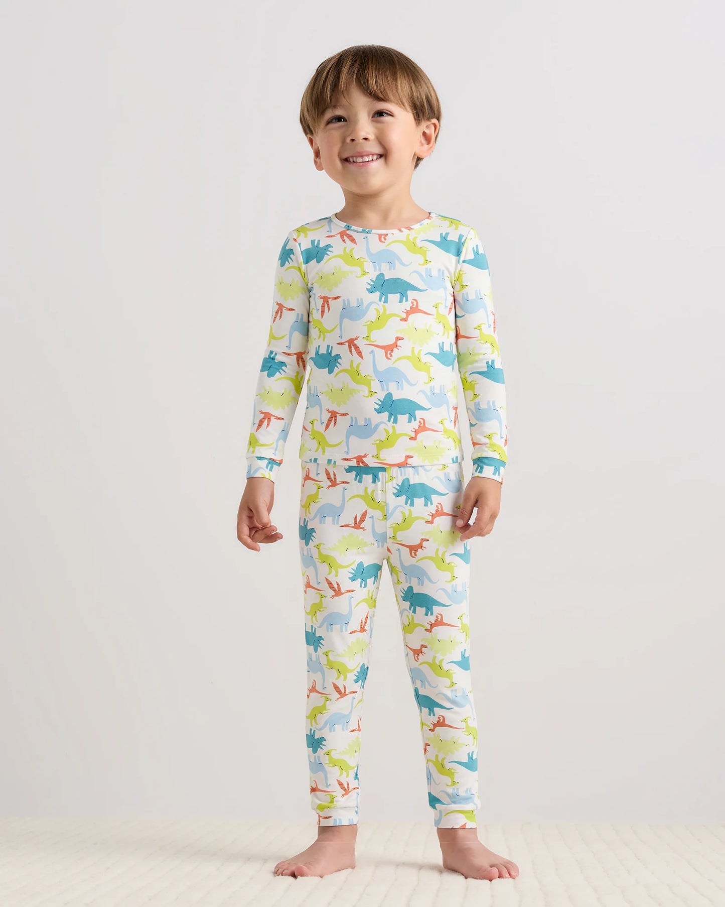 Bamboo Long Sleeve and Pant Pajama Set - 2T / Wildflower Dreams
