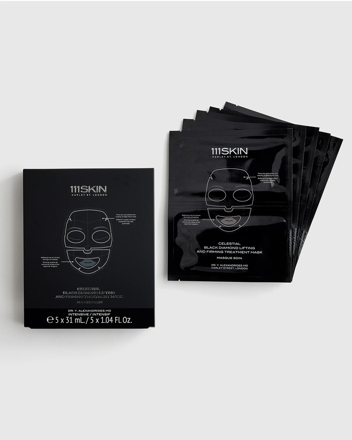 Celestial Black Diamond Lifting and Firming Facial Mask by 111SKIN - One Size / No Color