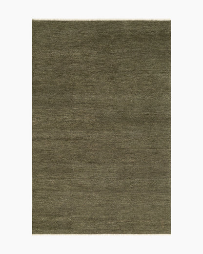 Lee Hand-Knotted Wool Rug - 5' x 8' / Oat