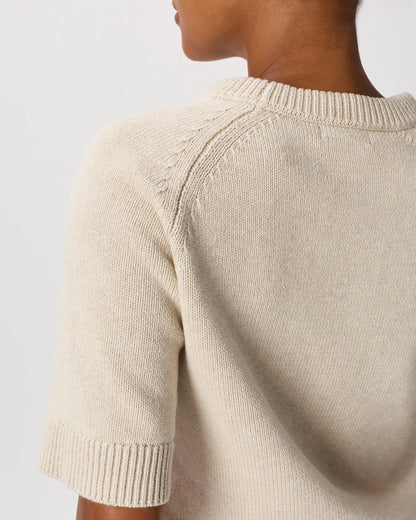 100% Organic Cotton Sweater Tee - XS / Navy