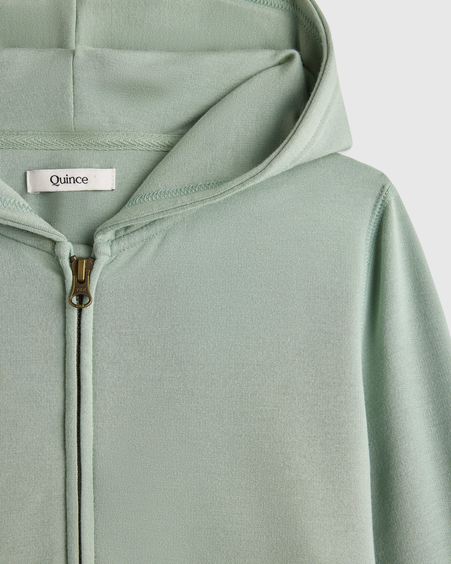 SuperSoft Fleece Zip Up Hoodie - 6 / Soft Sage