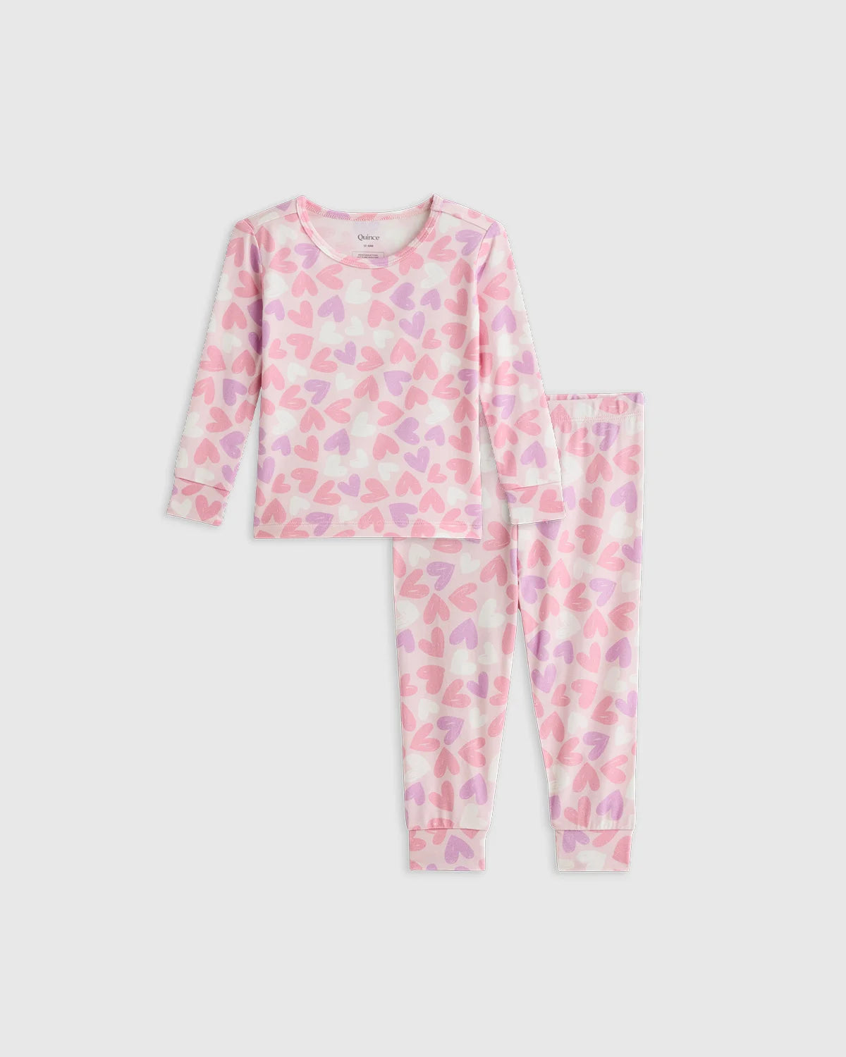 Bamboo Long Sleeve and Pant Pajama Set - 12-18M / Wildflower Dreams