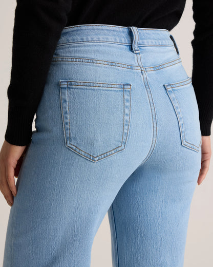 Bella Stretch Relaxed Straight Jeans - 24 / Obsidian Blue