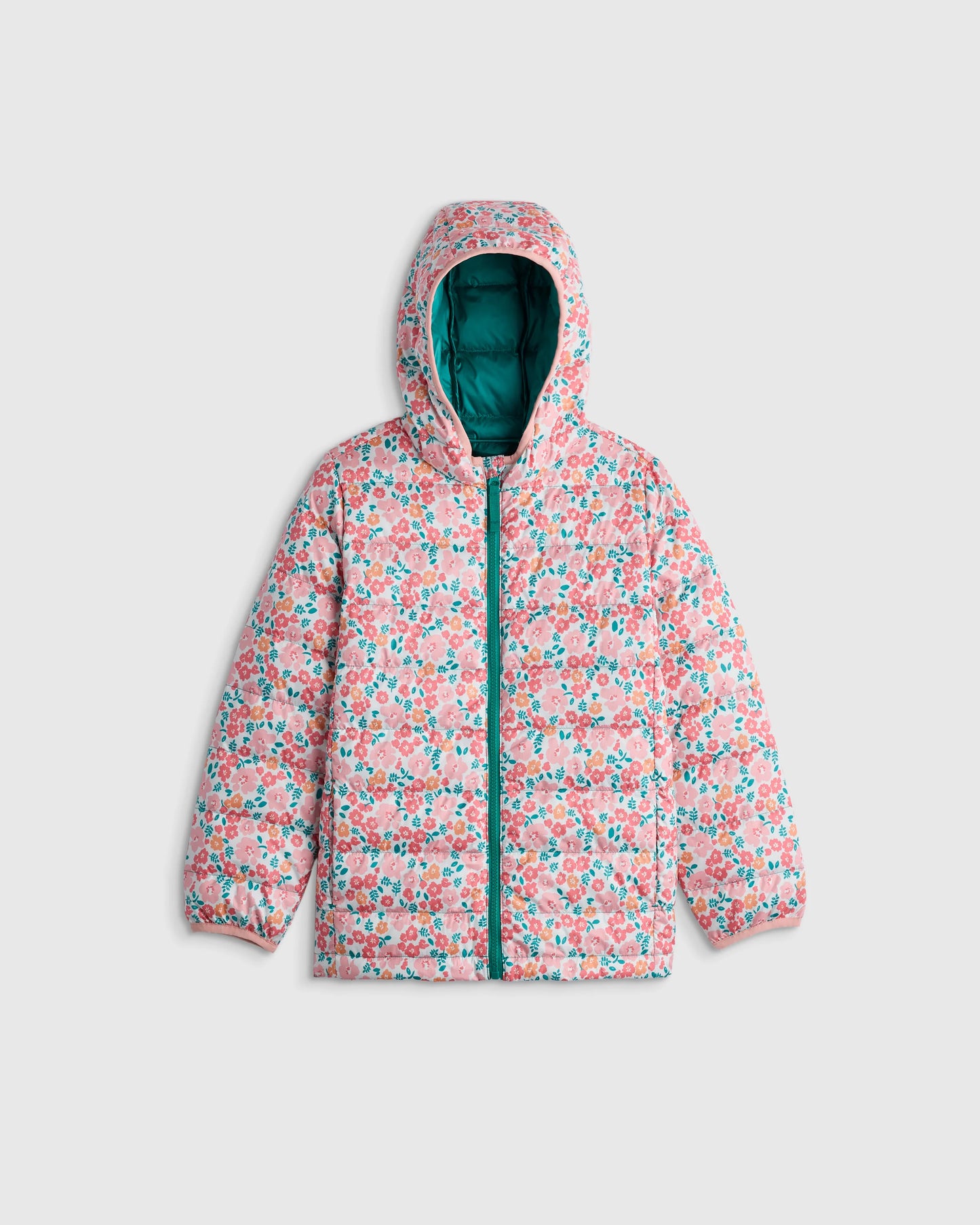 Lightweight Down Hooded Puffer Jacket - 6 / Blue Moon
