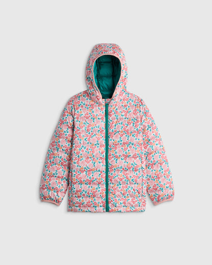 Lightweight Down Hooded Puffer Jacket - 6 / Blue Moon