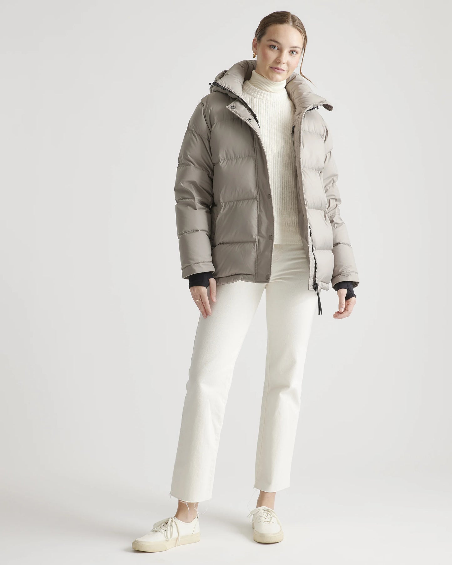 Responsible Down Puffer Jacket - XS / Sea Spray Green