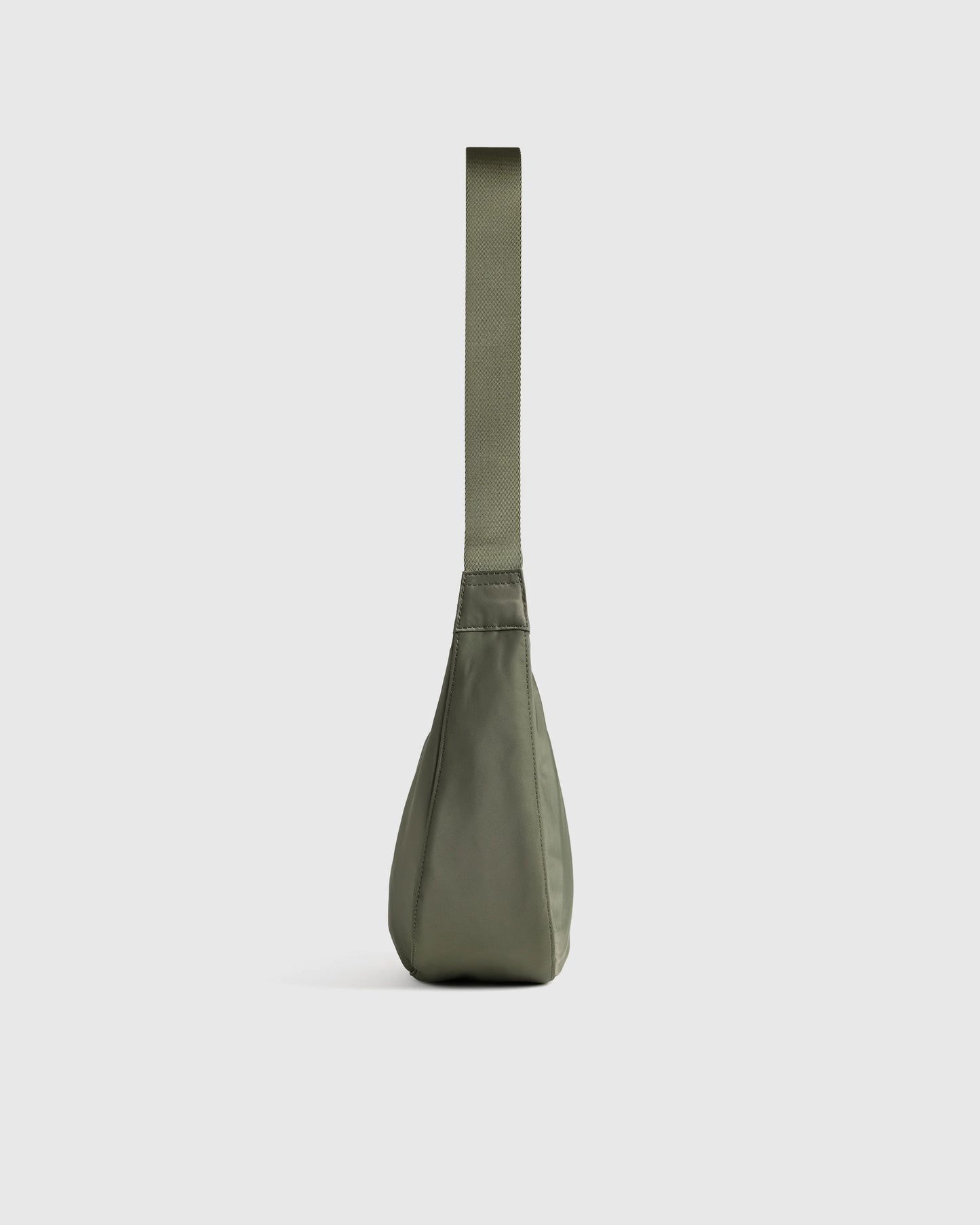 Revive Nylon Crescent Shoulder Bag - One Size / Olive