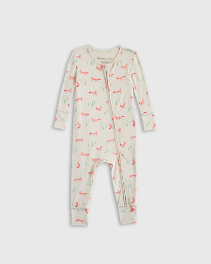 Bamboo One Piece Pajamas 2-Pack - 2T / Fox