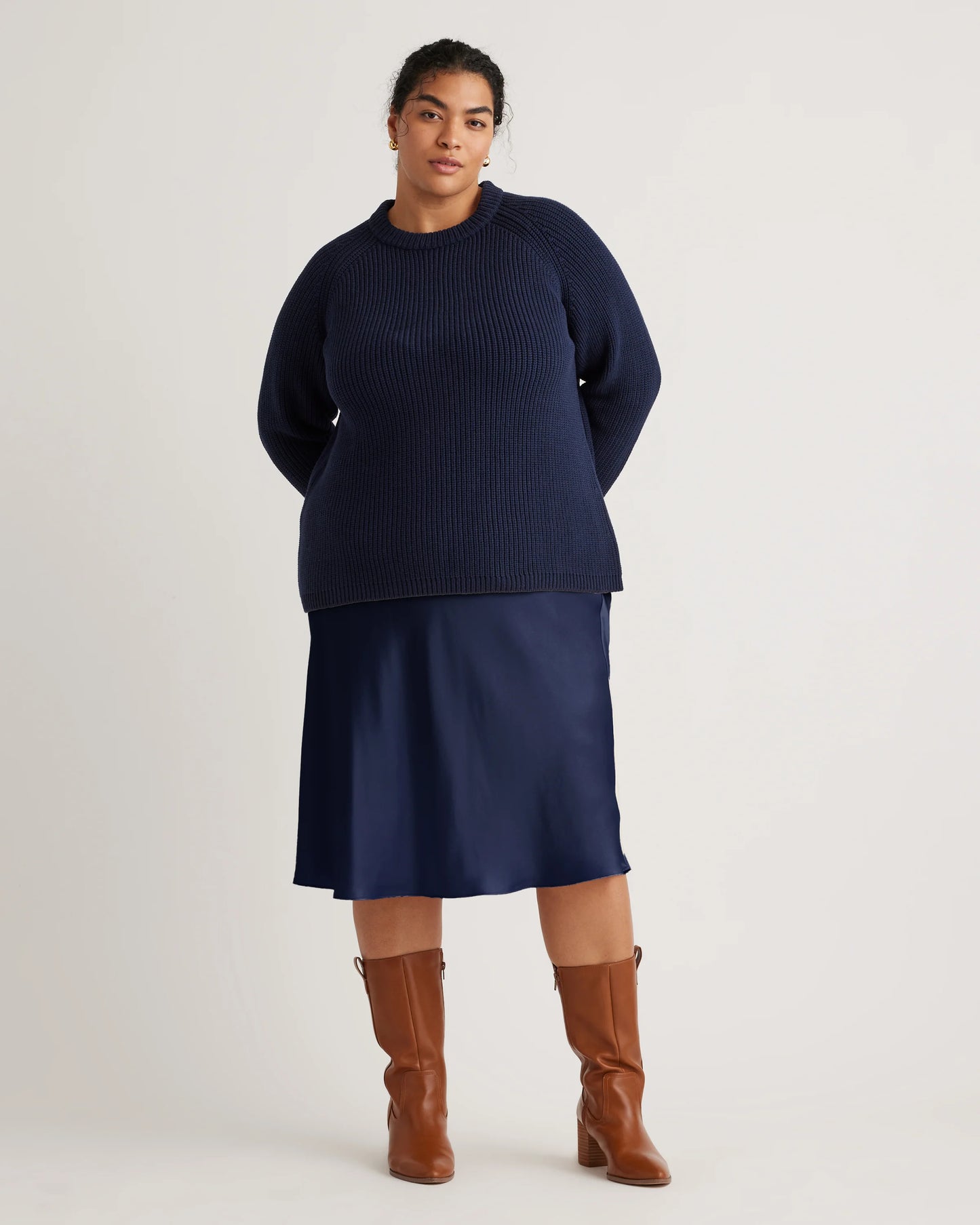 100% Washable Silk Skirt - 1X / Wine Tasting Red