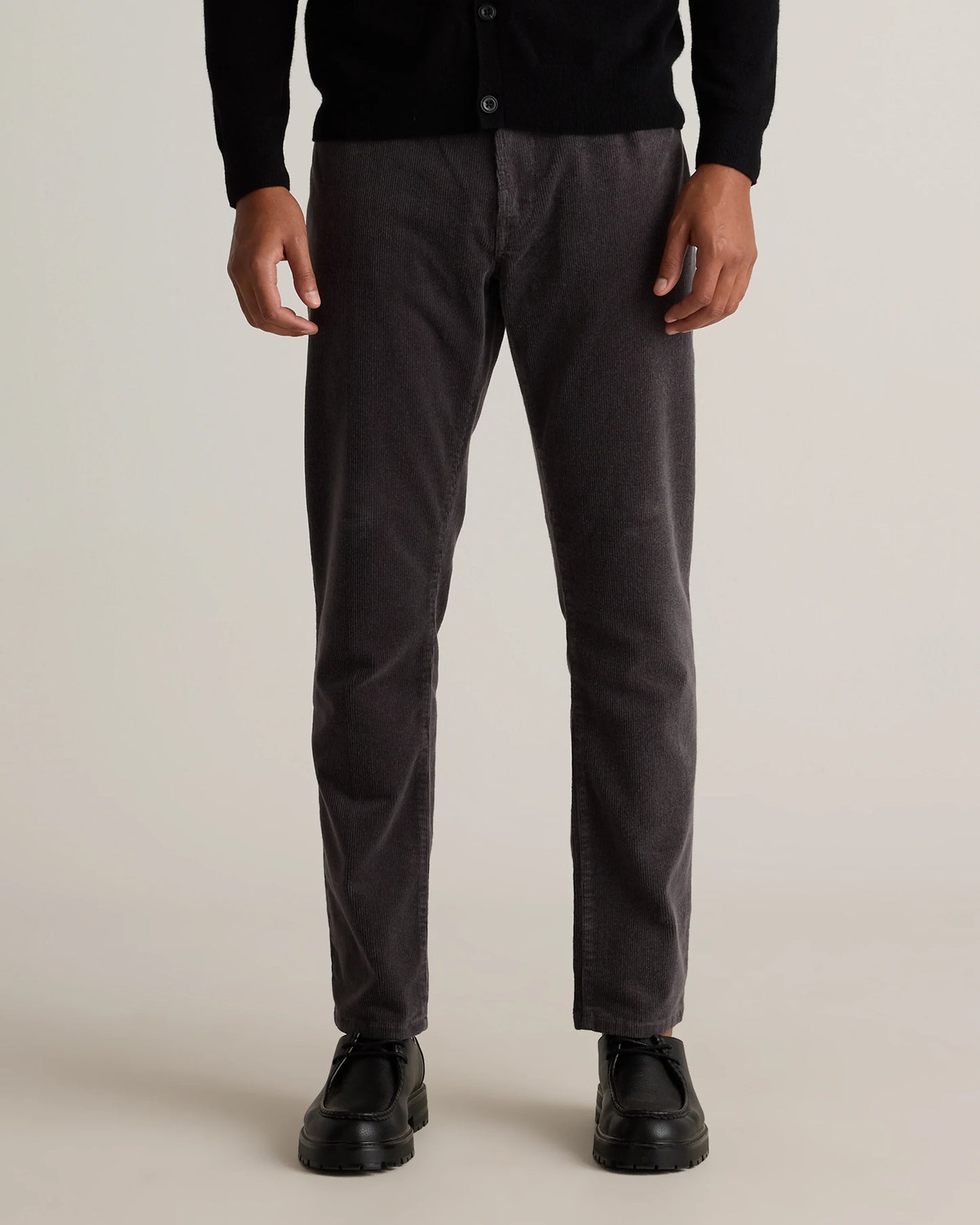 Organic Stretch Corduroy 5-Pocket Pants - 30X30 / Espresso