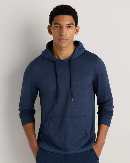 Flowknit Performance Hybrid Pullover Hoodie - S / Heather Green