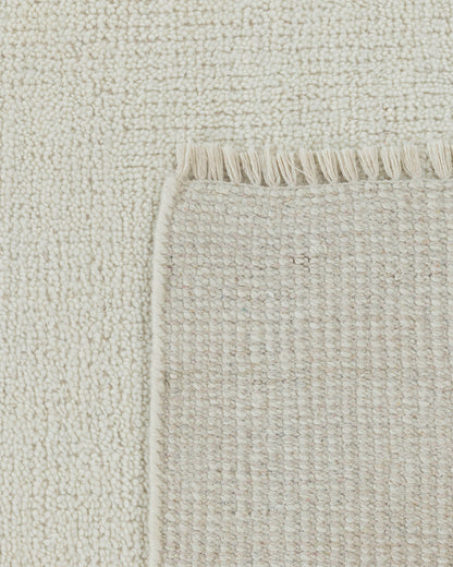 Lee Hand-Knotted Wool Rug - 5' x 8' / Oat
