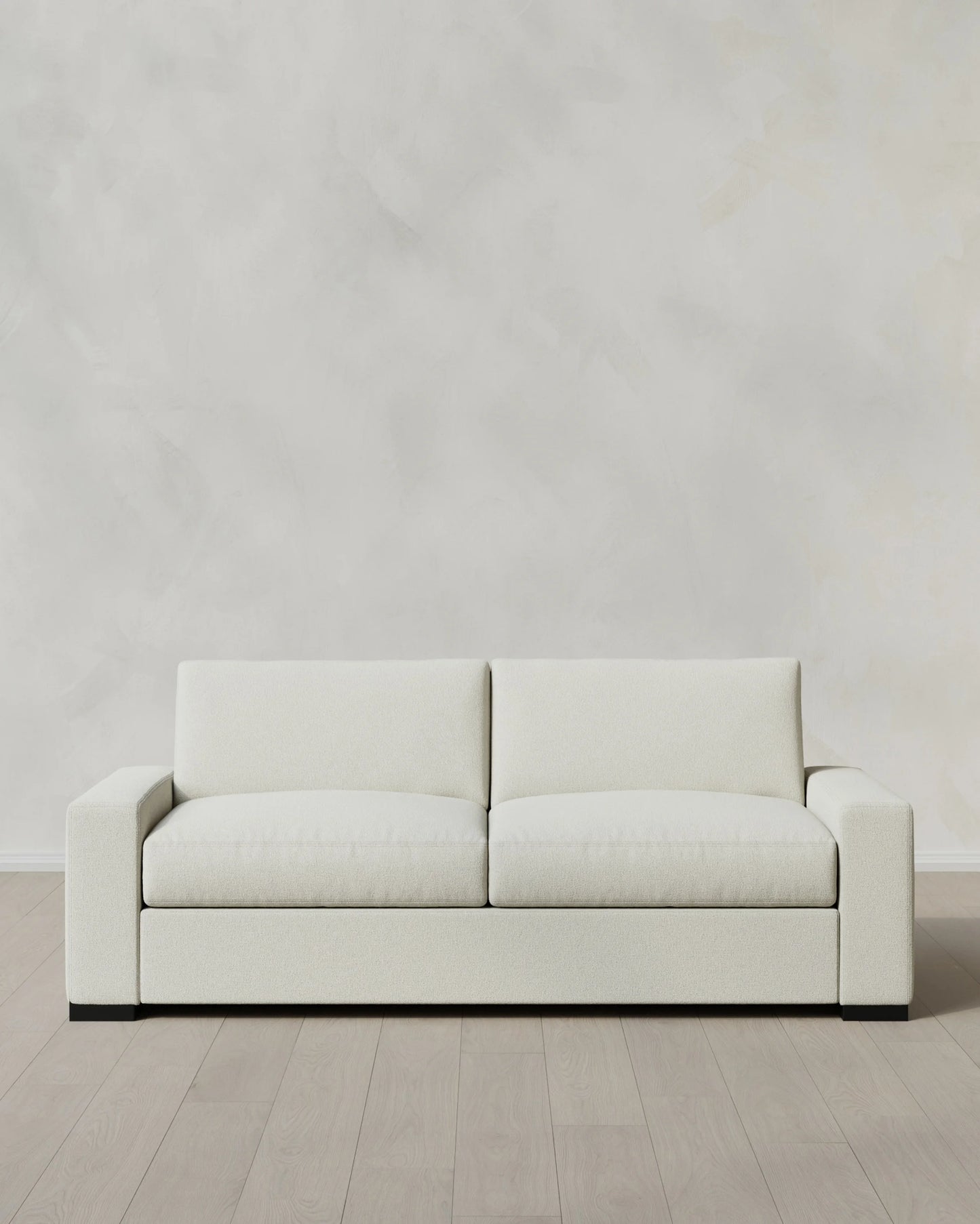 Stillman Sleeper Sofa in Performance Basketweave - Queen / Flax