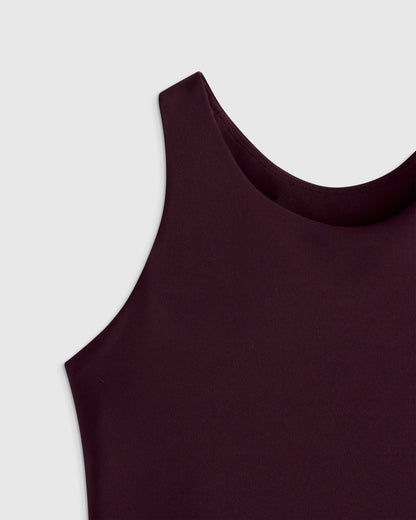 Girls Ultra-Form Fitted Tank - 6 / Storm Blue