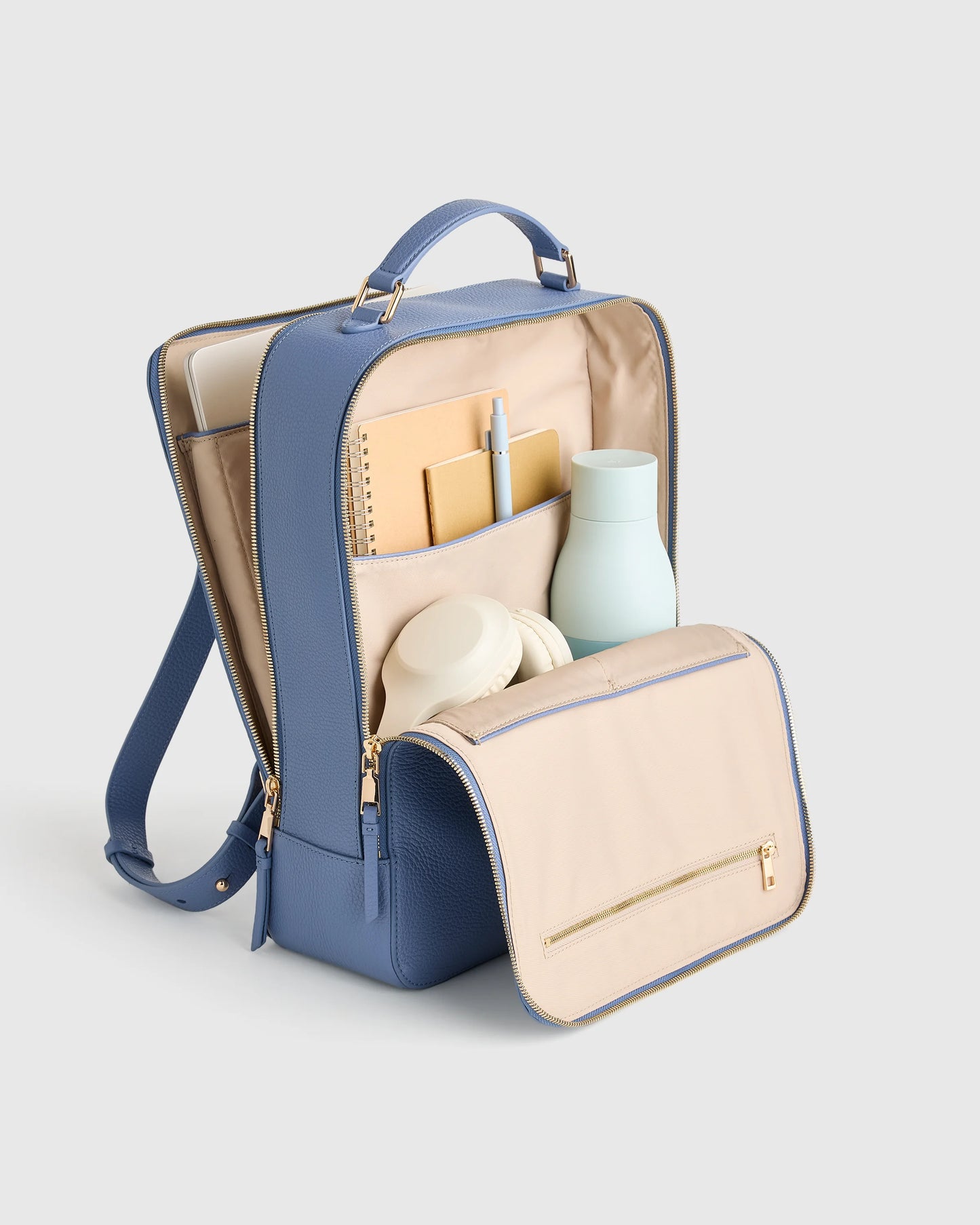 Marlow Laptop Backpack - One Size / Soft Ivory