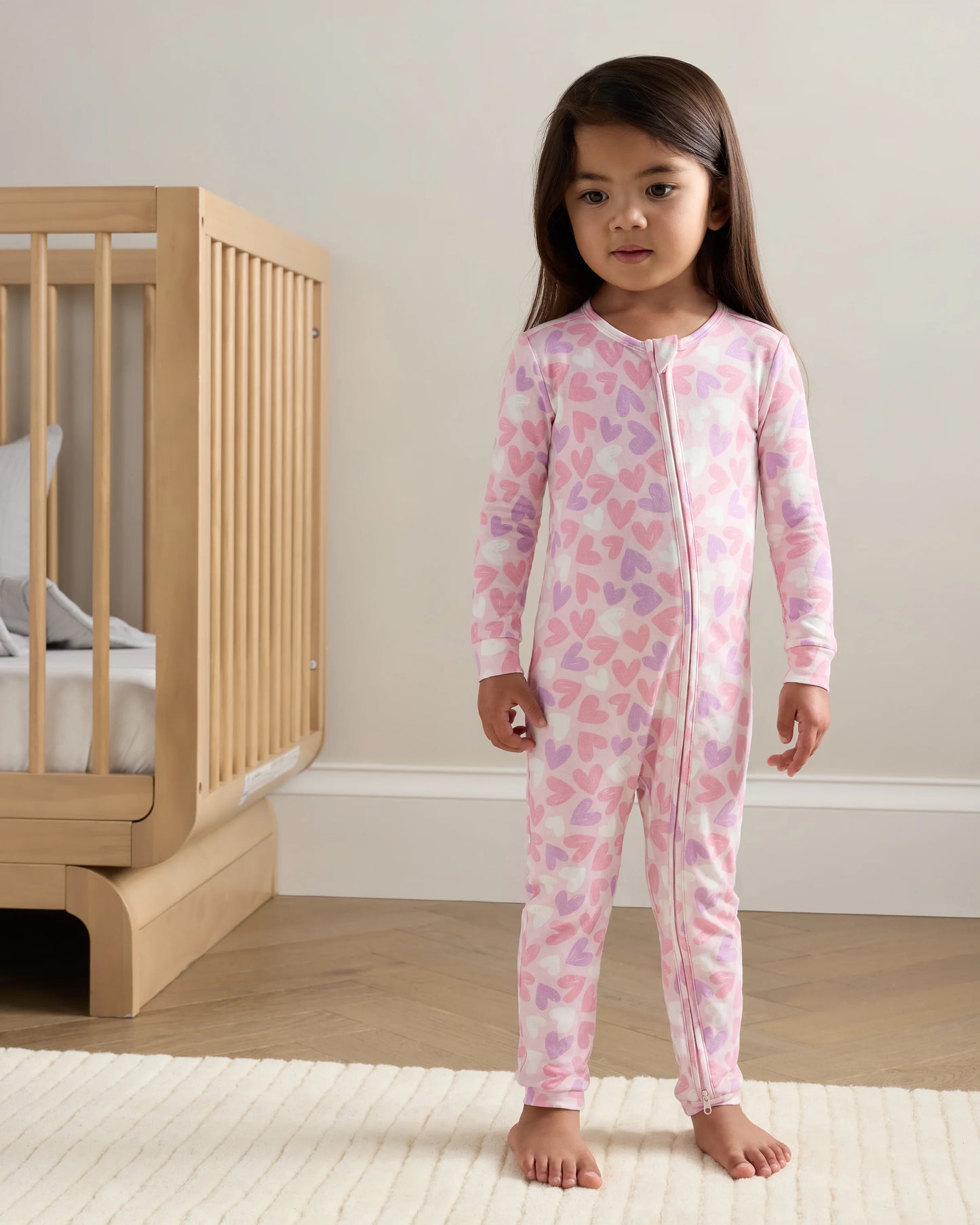 Bamboo One Piece Pajama - 2T / Wildflower Dreams