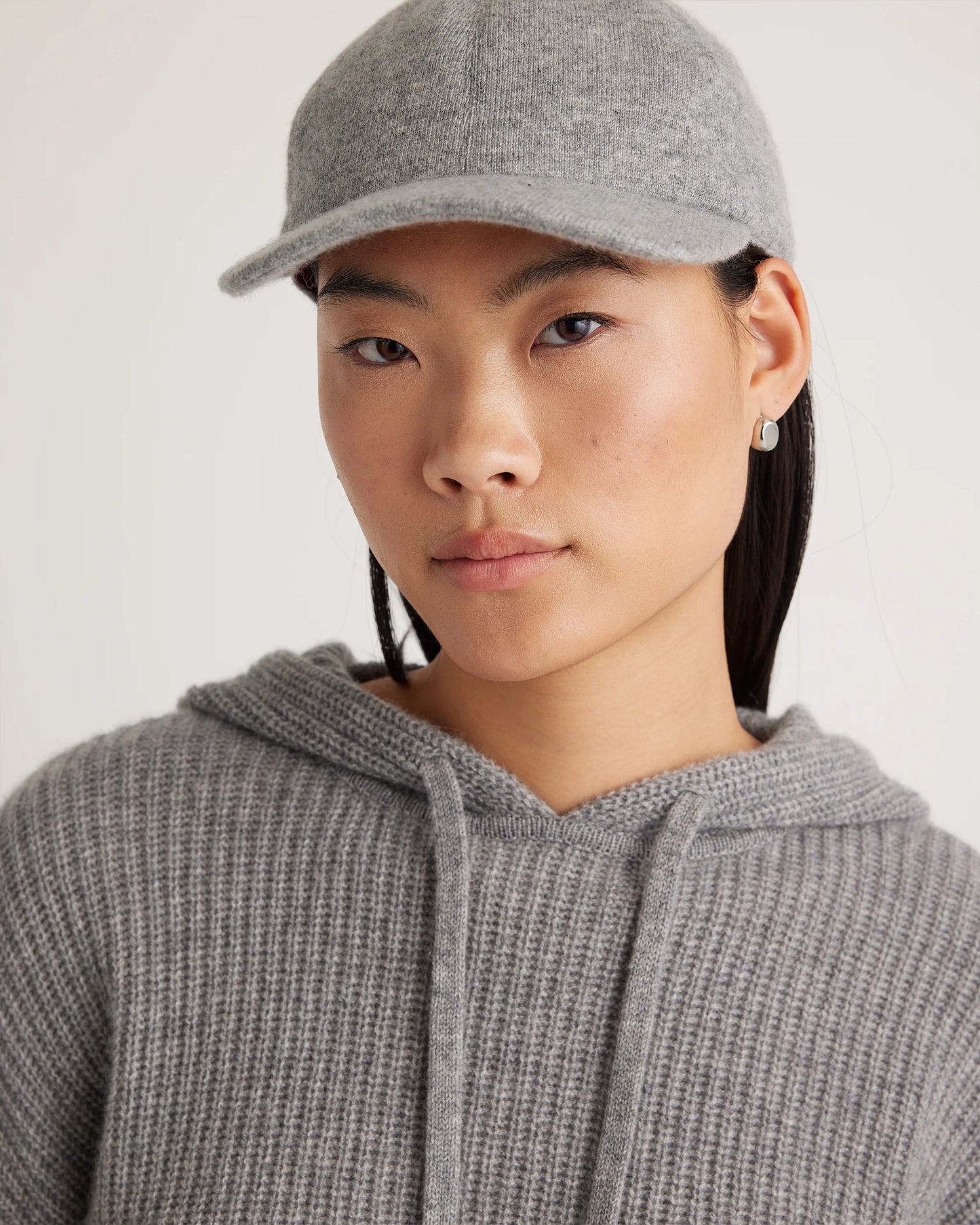 Cashmere Baseball Cap - XS/S / Black