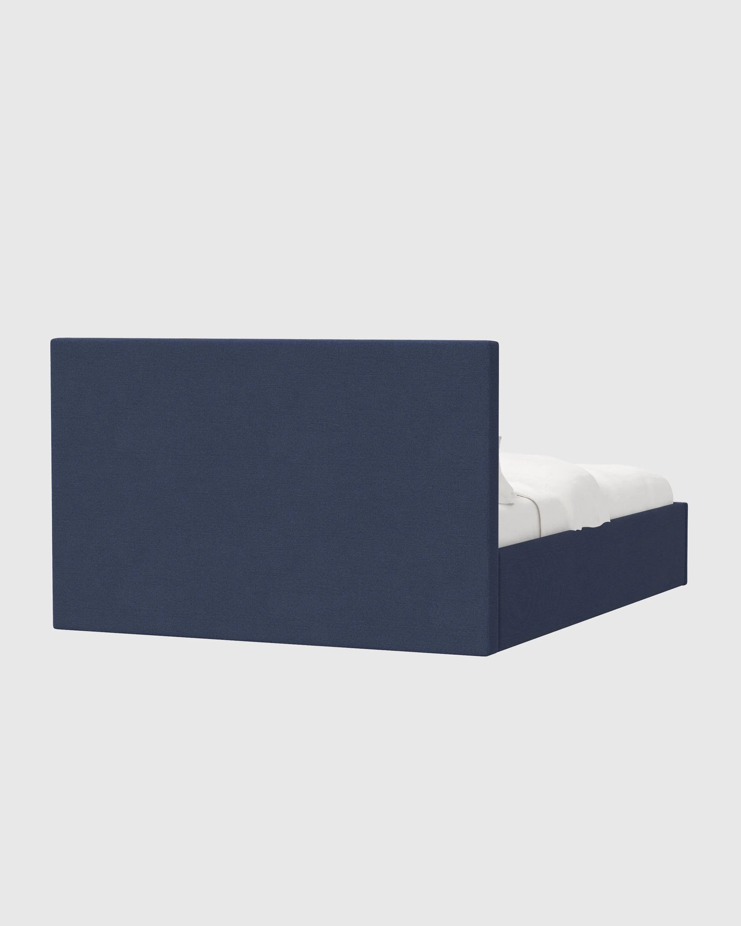 100% Linen Square Bed - Full / Canvas