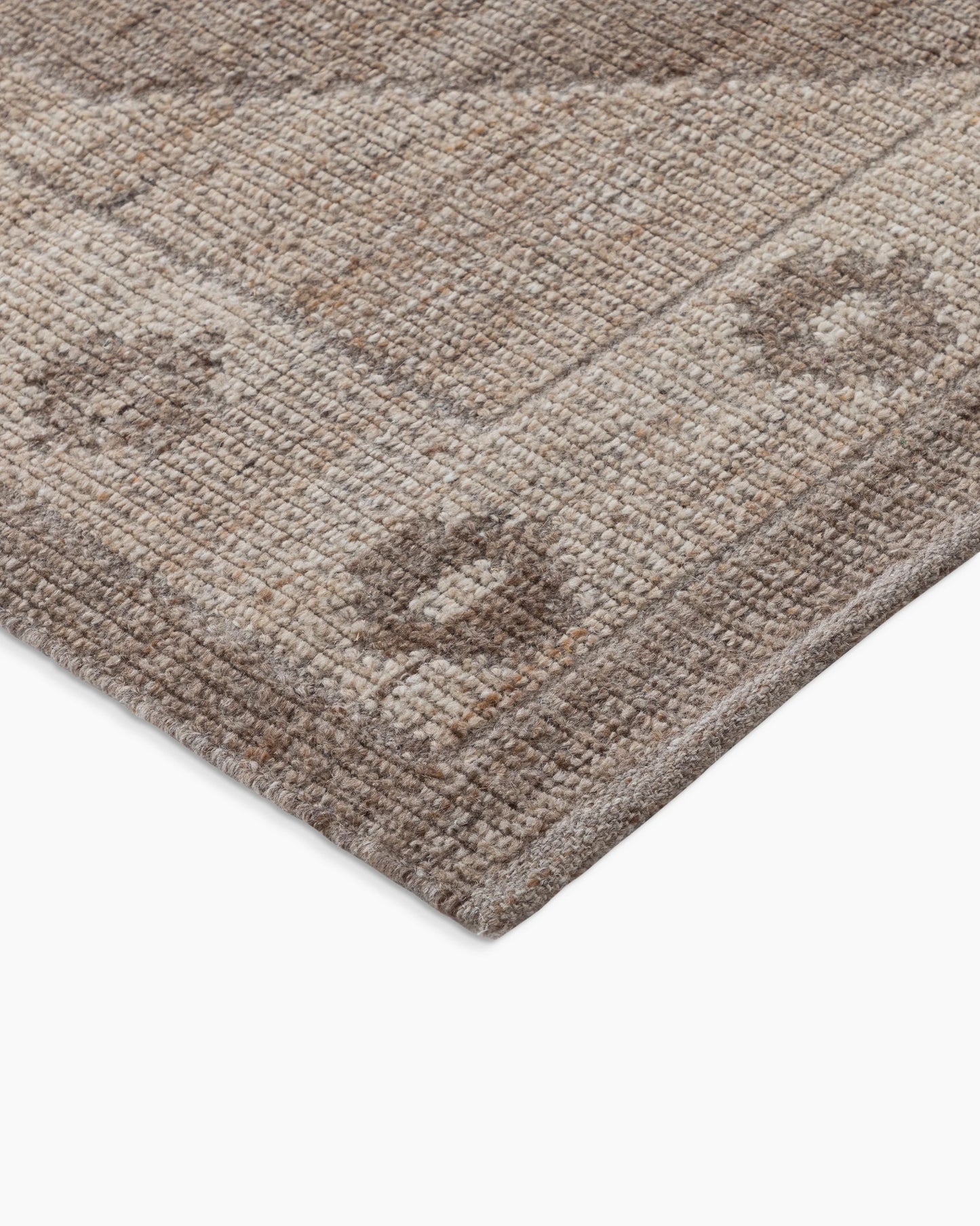 Sonora Handwoven Wool Rug - 5' x 7'6" / Brown