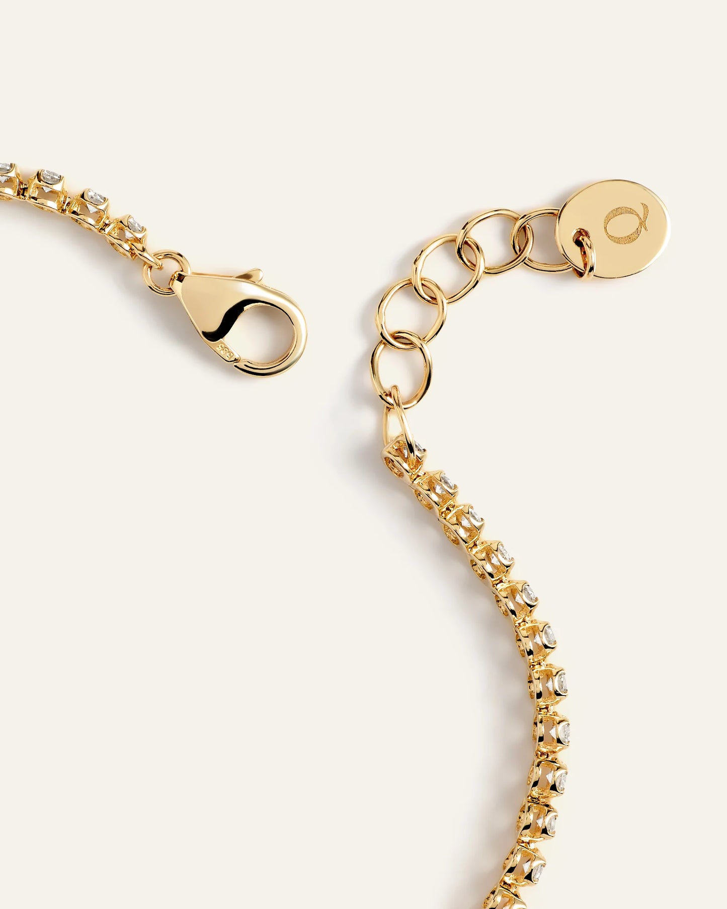 14K Gold Diamond Petite Tennis Bracelet - 1ctw - One Size / Yellow Gold