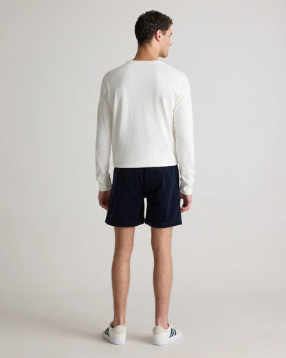 Organic Stretch Corduroy Shorts - 6" - S / Granite Grey
