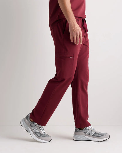 AeraFlex Scrub Cargo Pants - S / Bold Black