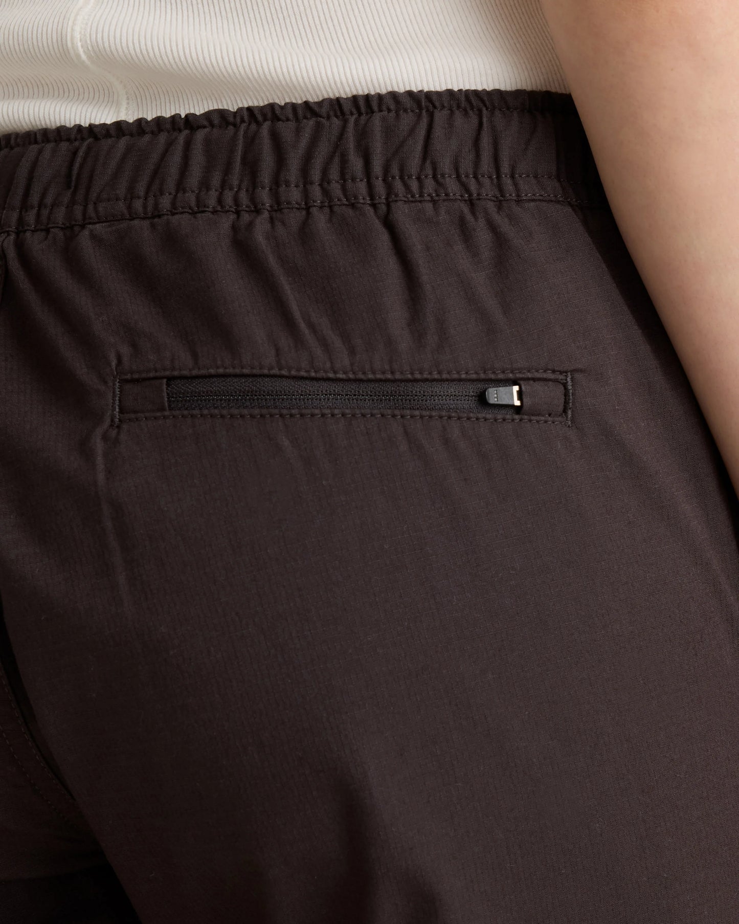 Organic Stretch Ripstop Straight Pants - XS / Steel