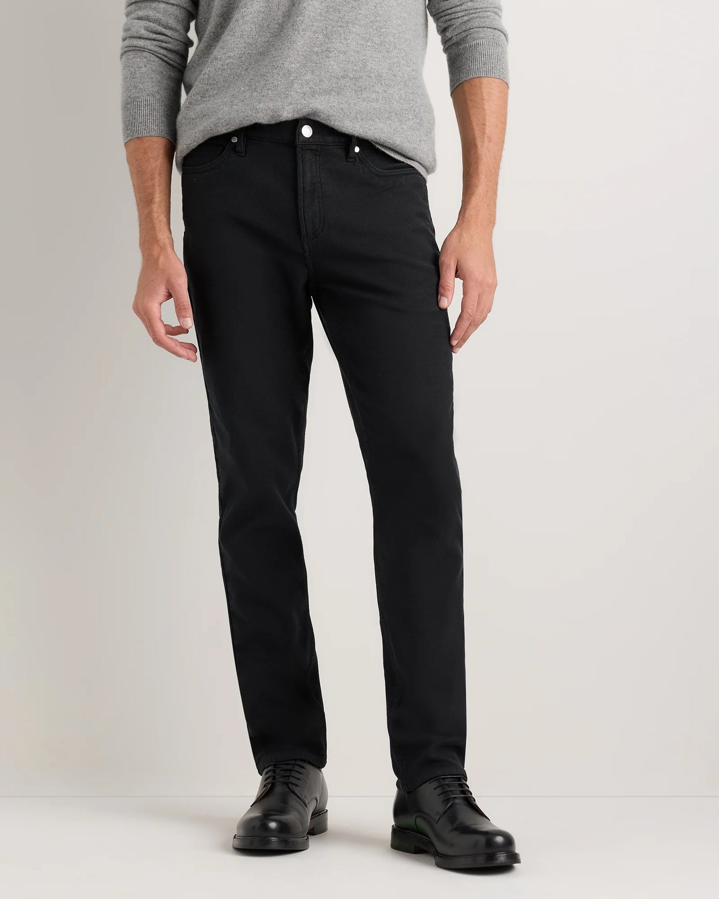 French Terry 5-Pocket Pants - Slim - 30X30 / Bayberry Olive