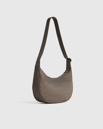 Revive Nylon Crescent Shoulder Bag - One Size / Olive