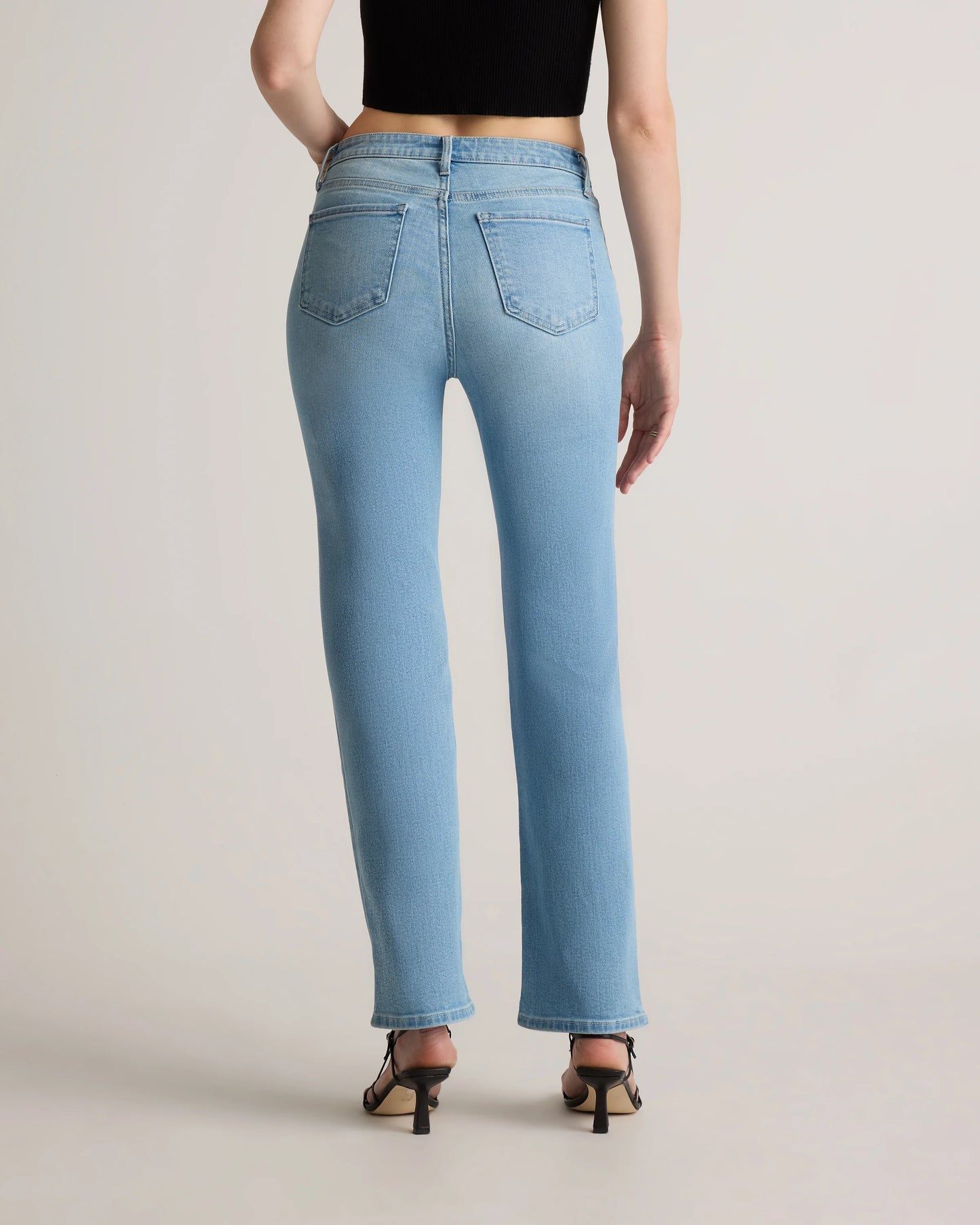 Bella Stretch Straight Jeans - 24 / Midnight Blue