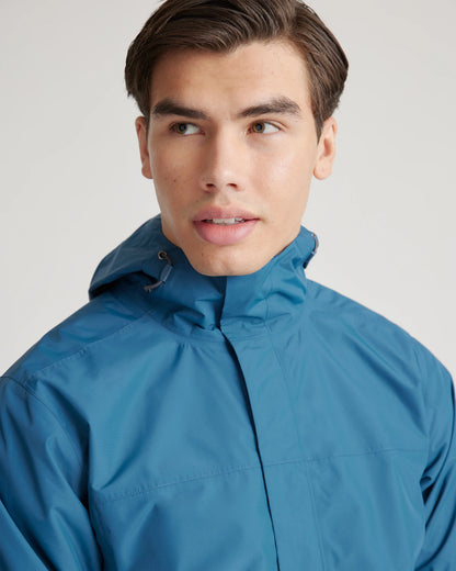 Weather Proof Rain Shell Jacket - S / Ink Blue