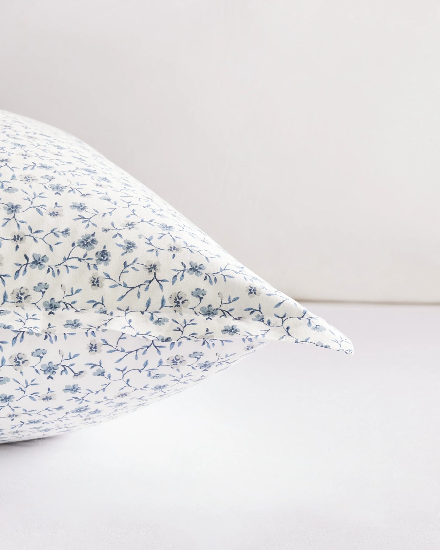 Organic Crisp Percale Floral Euro Sham - Euro / Toffee Florette
