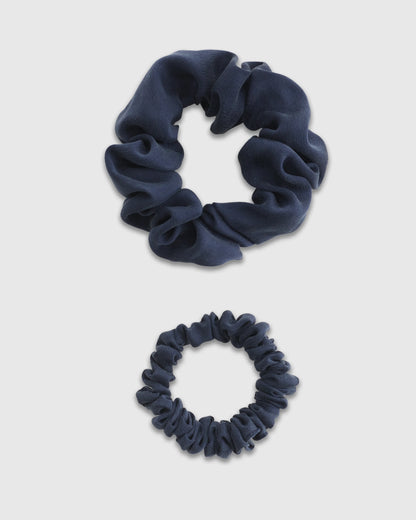 100% Washable Silk Beauty Sleep Set - One Size / Black