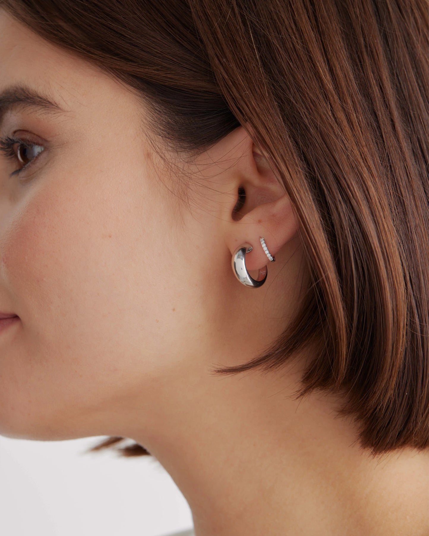 Chunky Hoops - One Size / Gold Vermeil