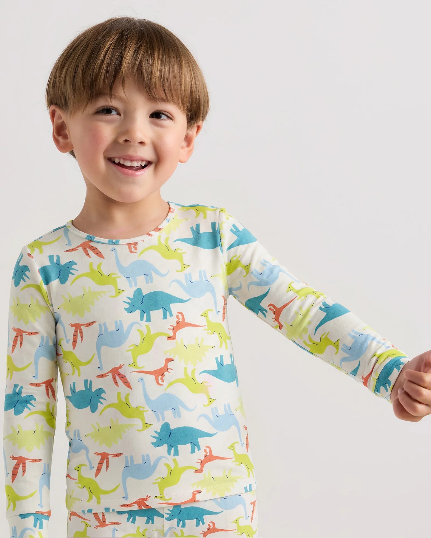 Bamboo Long Sleeve and Pant Pajama Set - 2T / Wildflower Dreams