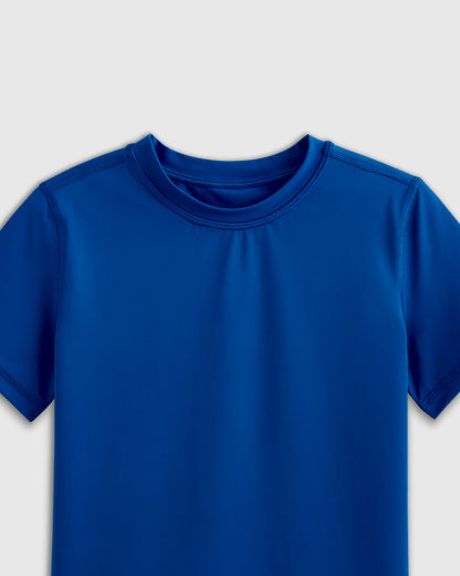 Short Sleeve Rash Guard Top - 2T / Coral Orange