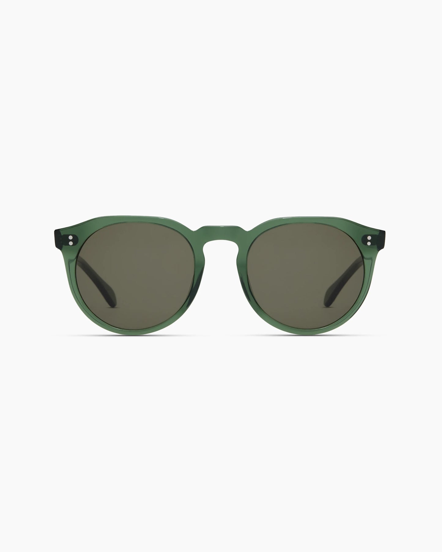 Tahiti Polarized Acetate Sunglasses - One Size / Clear Taupe with Brown lens