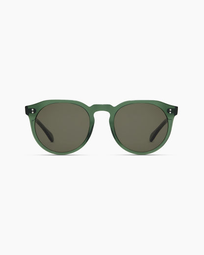 Tahiti Polarized Acetate Sunglasses - One Size / Clear Taupe with Brown lens