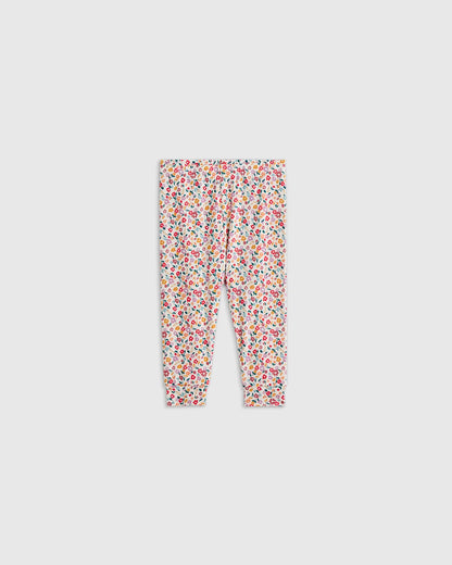 Bamboo Long Sleeve and Pant Pajama Set - 12-18M / Wildflower Dreams