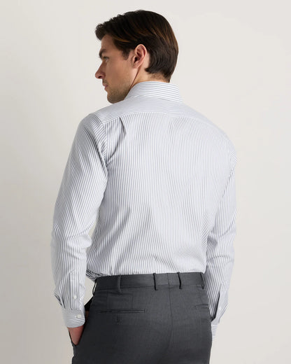 Organic Cotton Oxford Non-Iron Dress Shirt - S / Pale Blue
