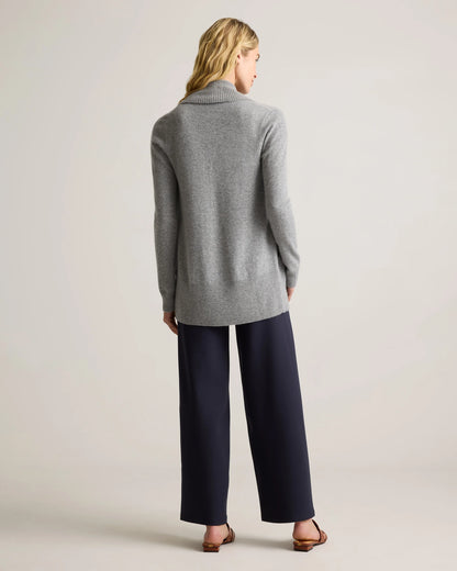 Mongolian Cashmere Open Cardigan Sweater - XS / Brown