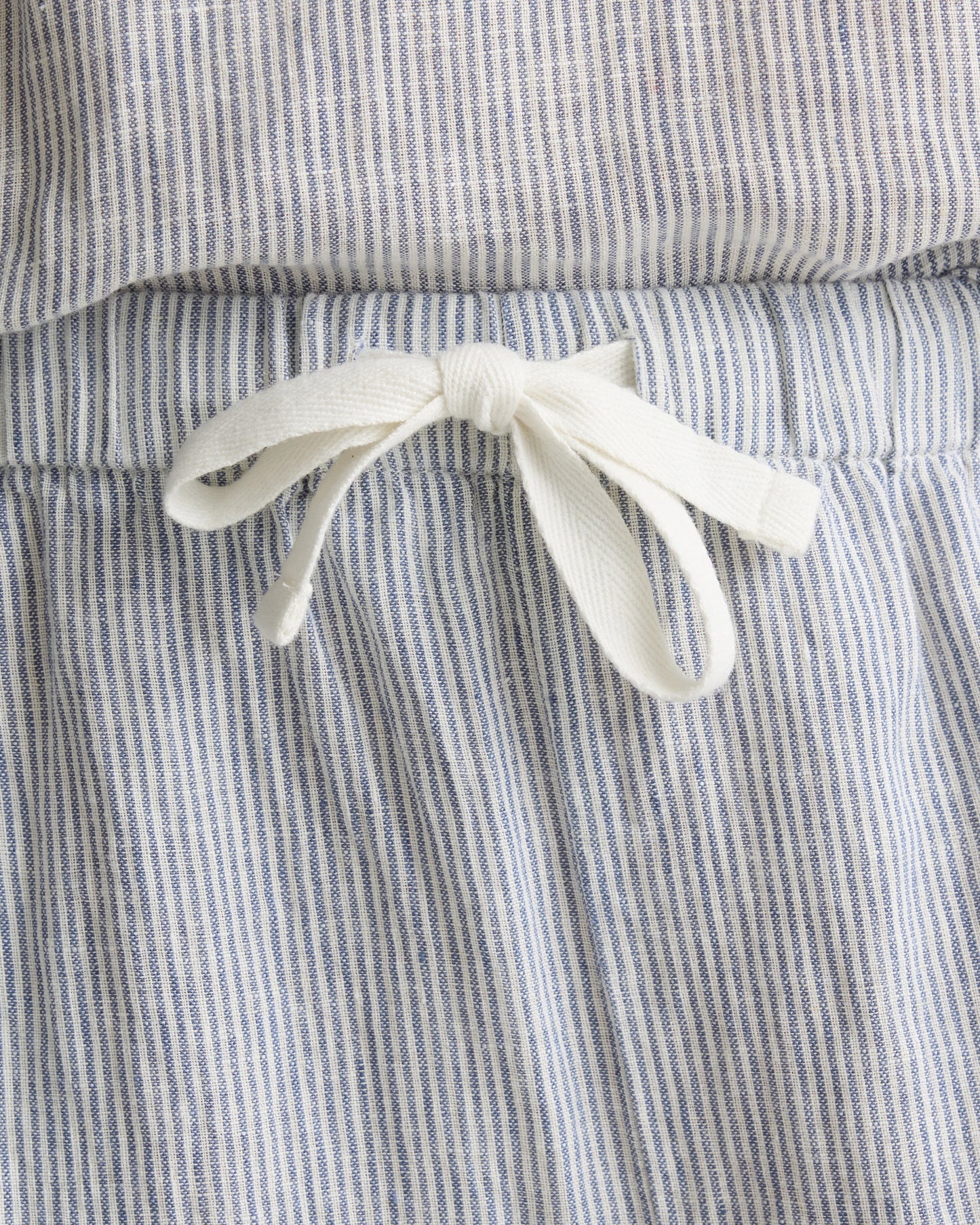100% European Linen Pajama Set - XS / French Blue