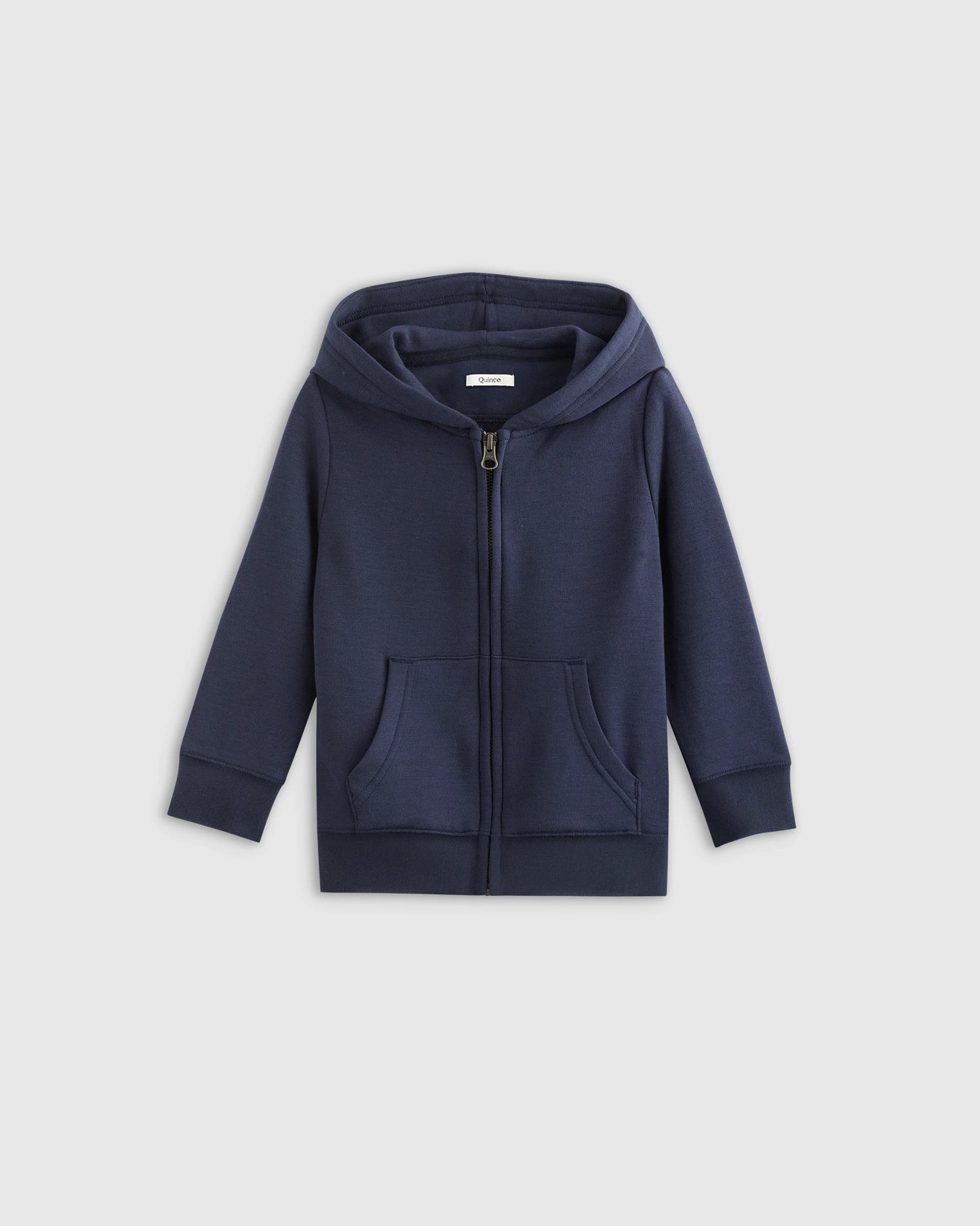 SuperSoft Fleece Zip Up Hoodie - 0-3M / Soft Sage