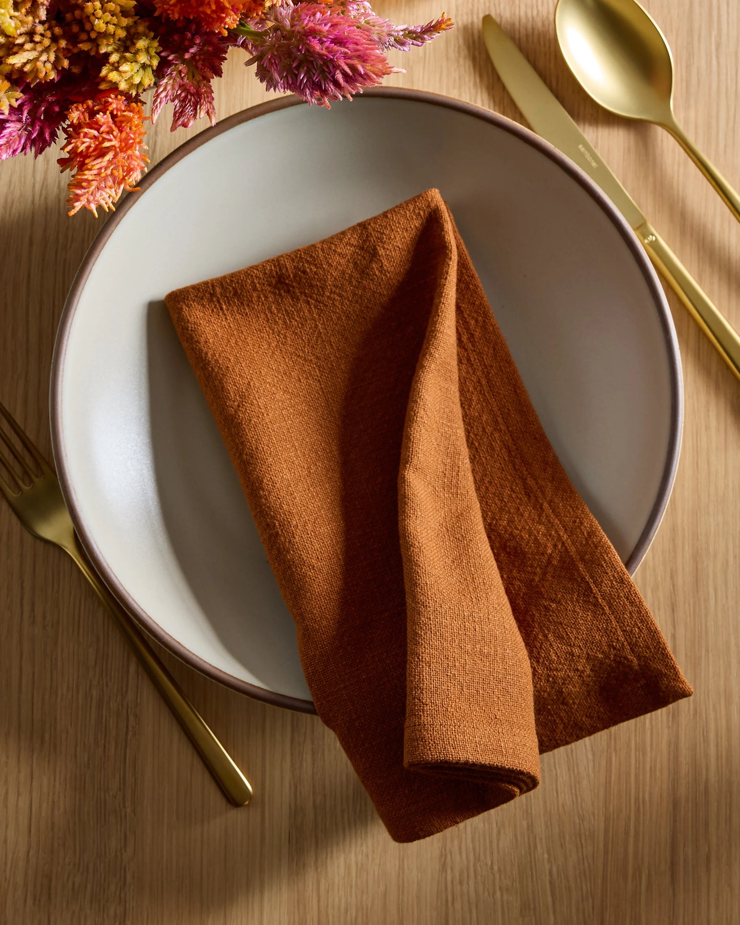 Organic Cotton Napkins - One Size / Warm White