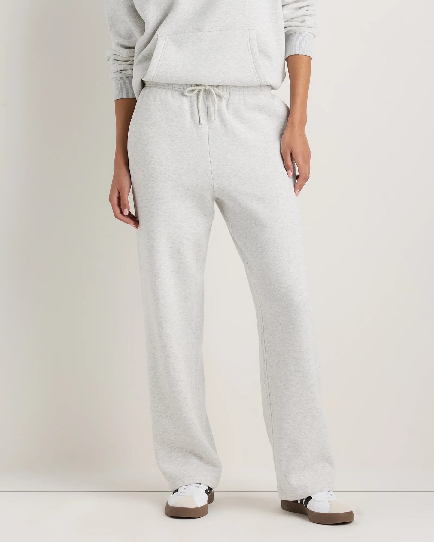 Everyday Fleece Straight Leg Sweatpants - XS / Coastal Sage