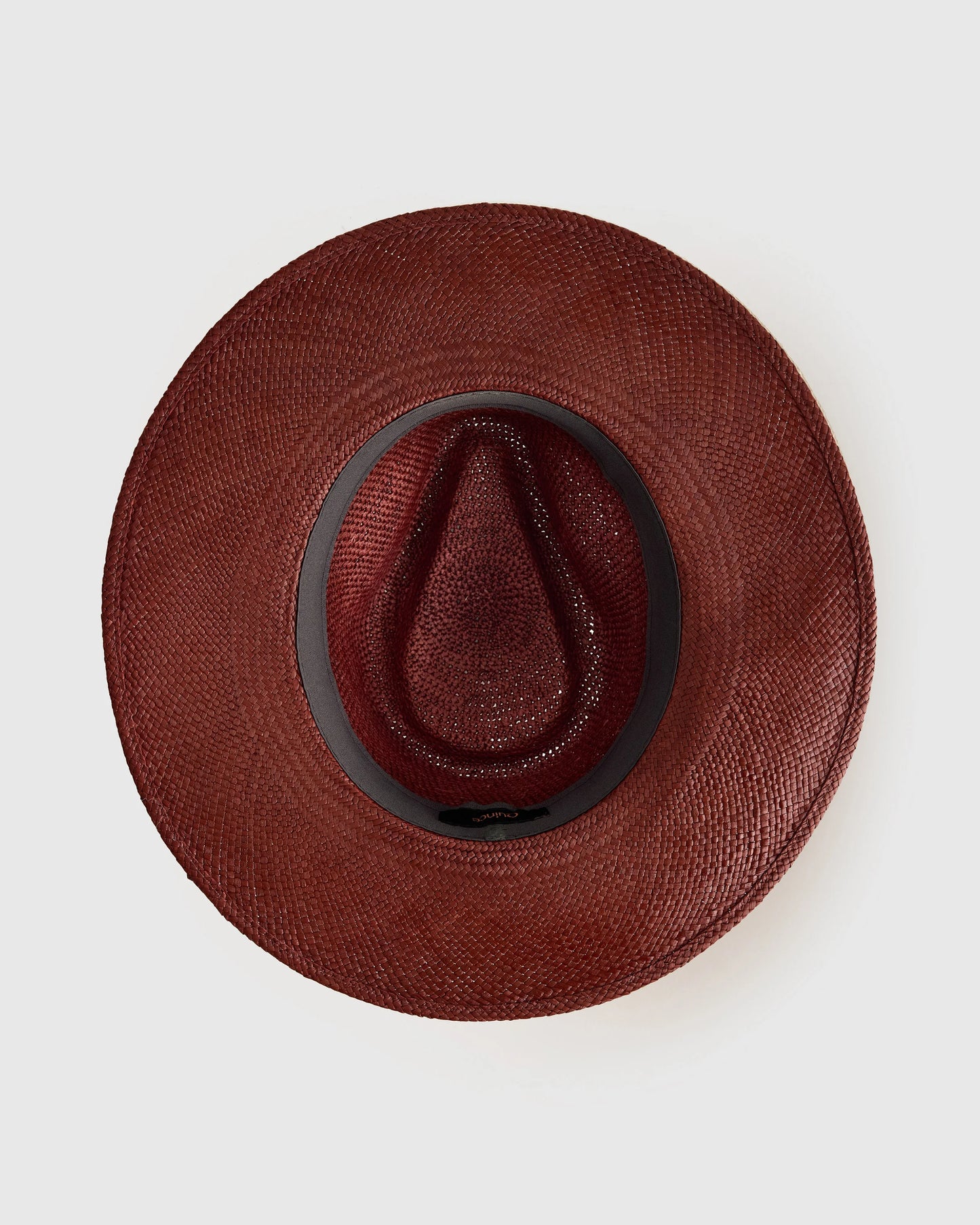 Toquilla Straw Crochet Fedora - S / Natural