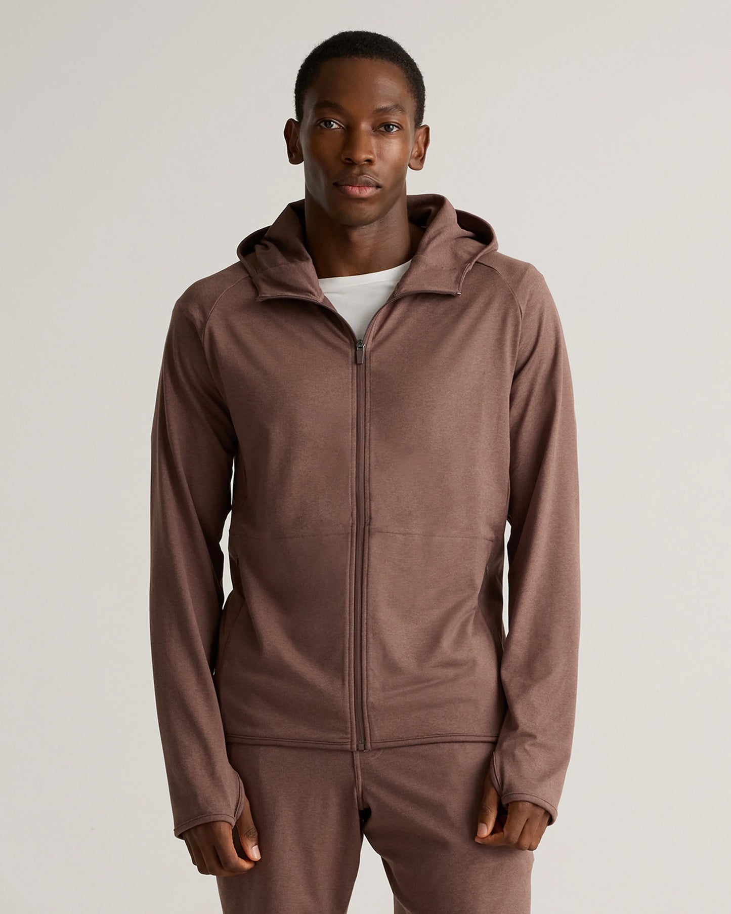 Flowknit Performance Zip Hoodie - S / Heather Grey