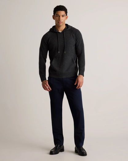 Mongolian Cashmere Pullover Hoodie - XS / Sea Spray Green